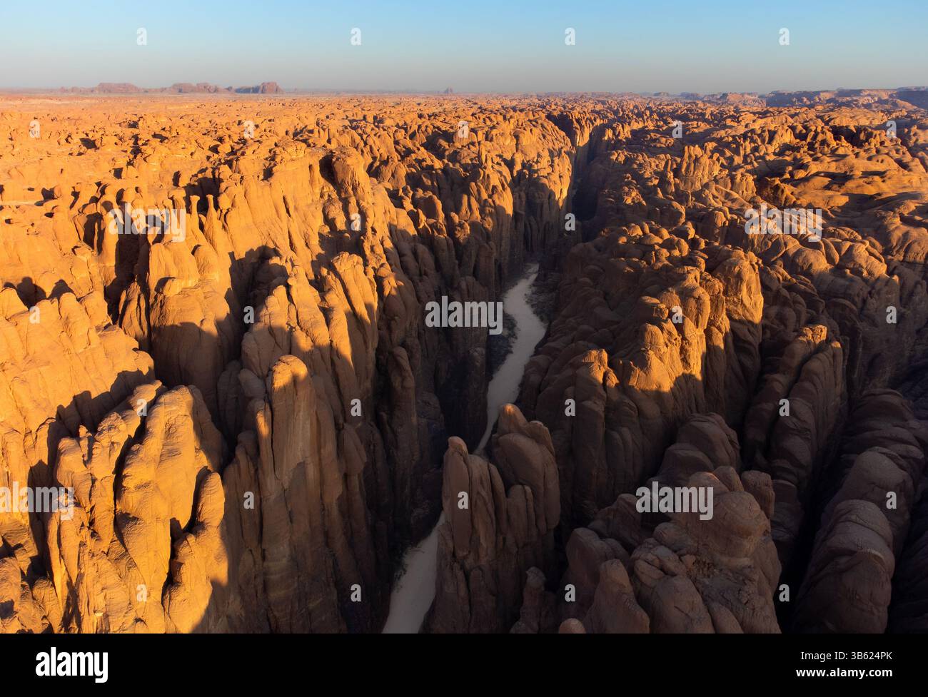 Das Ennedi-Plateau liegt im Nordosten des Tschad. Stockfoto