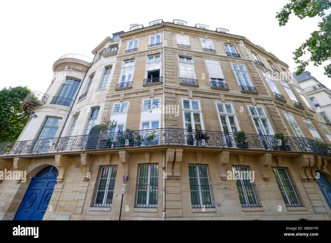 Hotel LAMBERT SAINT LOUIS Island PARIS Stockfoto