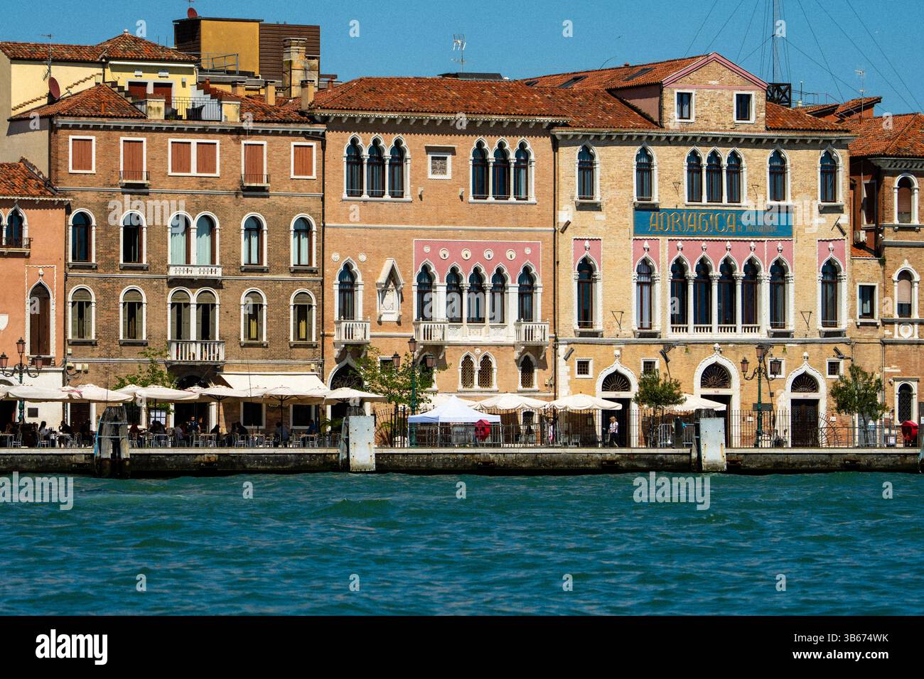 Venezianische Lagune in Norditalien Stockfoto