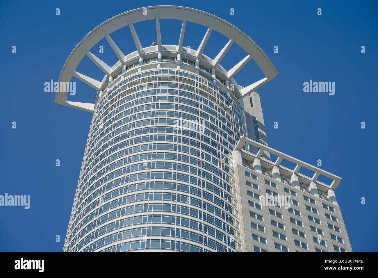 Westend Tower, DZ Bank, Mainzer Landstraße, Westendstraße, Frankfurt am Main, Hessen, Deutschland Stockfoto