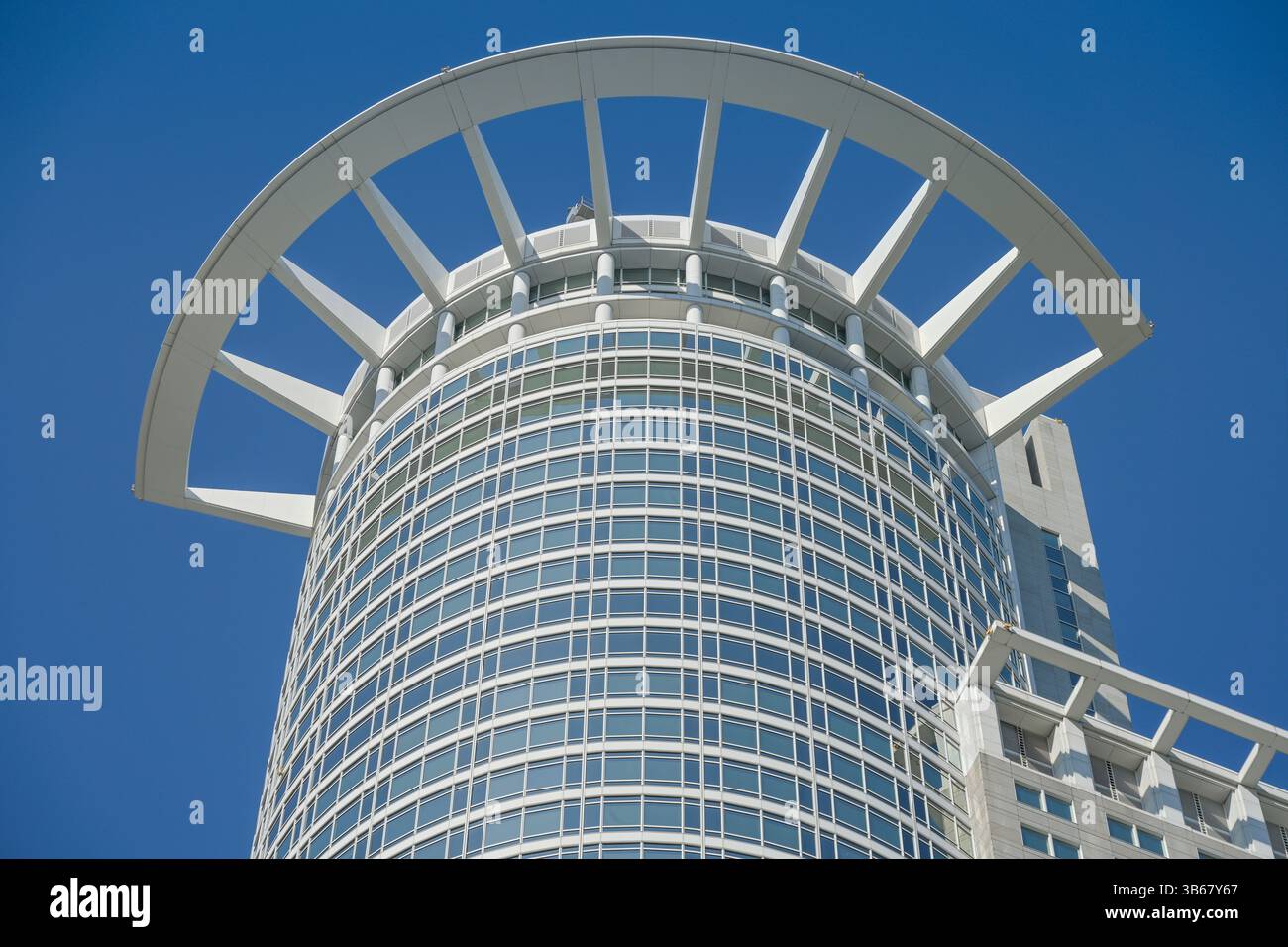 Westend Tower, DZ Bank, Mainzer Landstraße, Westendstraße, Frankfurt am Main, Hessen, Deutschland Stockfoto