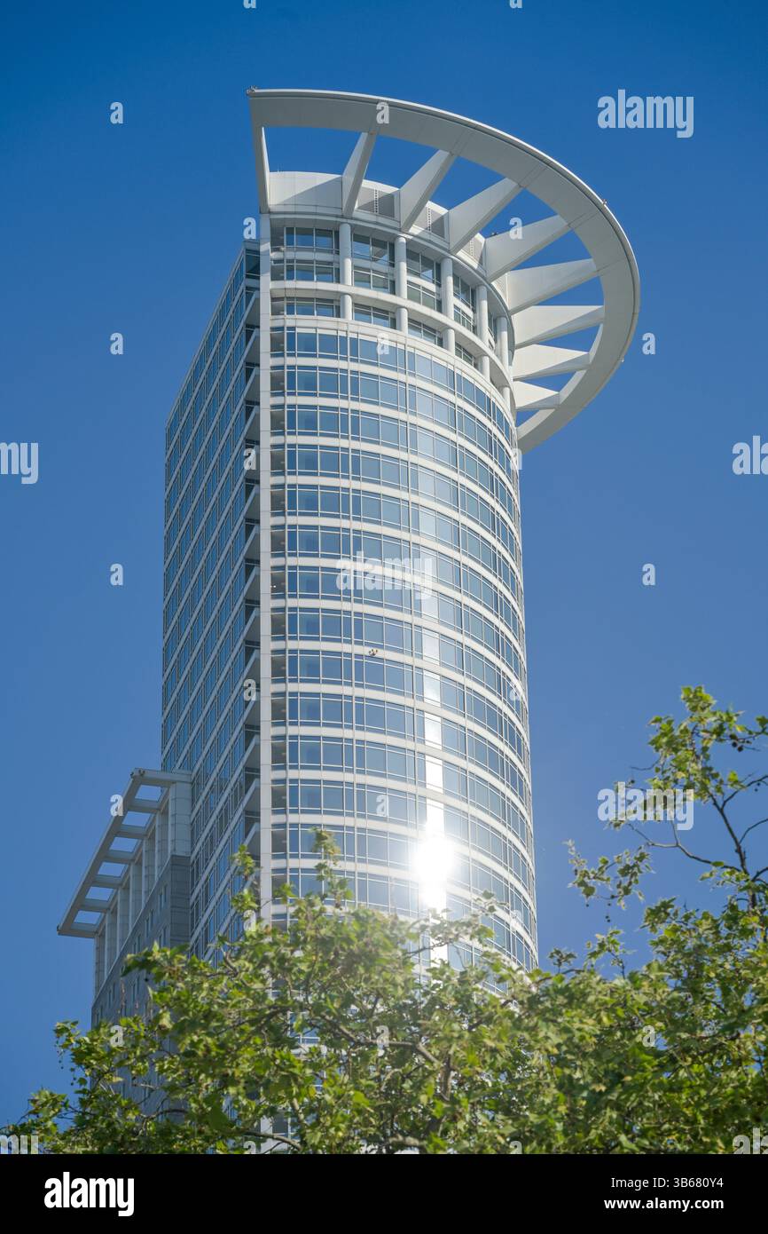 Westend Tower, DZ Bank, Mainzer Landstraße, Westendstraße, Frankfurt am Main, Hessen, Deutschland Stockfoto