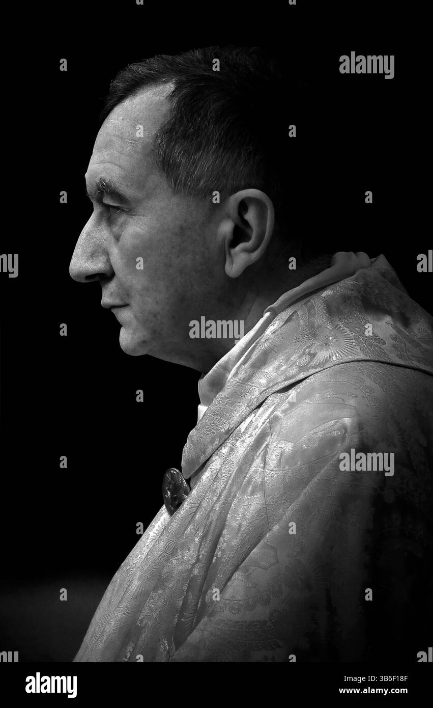 Vatikanstadt, Vatikanstadt. Mai 2025. Kardinal Pietro Parolin. Am 7. Mai 2025 im Vatikan beginnt das Konklave mit der Wahl des Nachfolgers von Papst Franziskus Credit: dpa/Alamy Live News Stockfoto