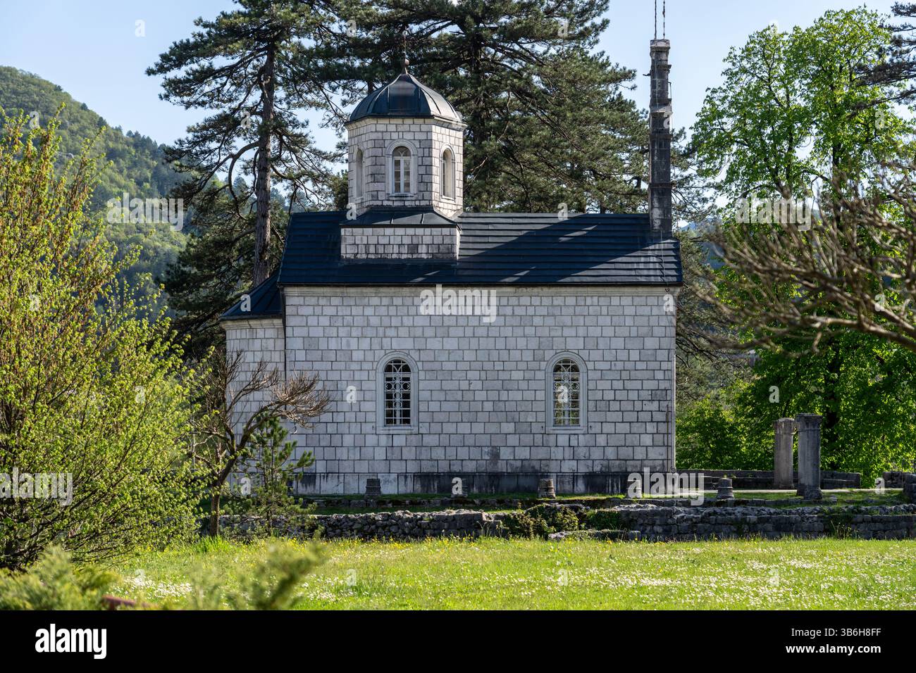 Kirche in Kotor, Montenegro Stockfoto