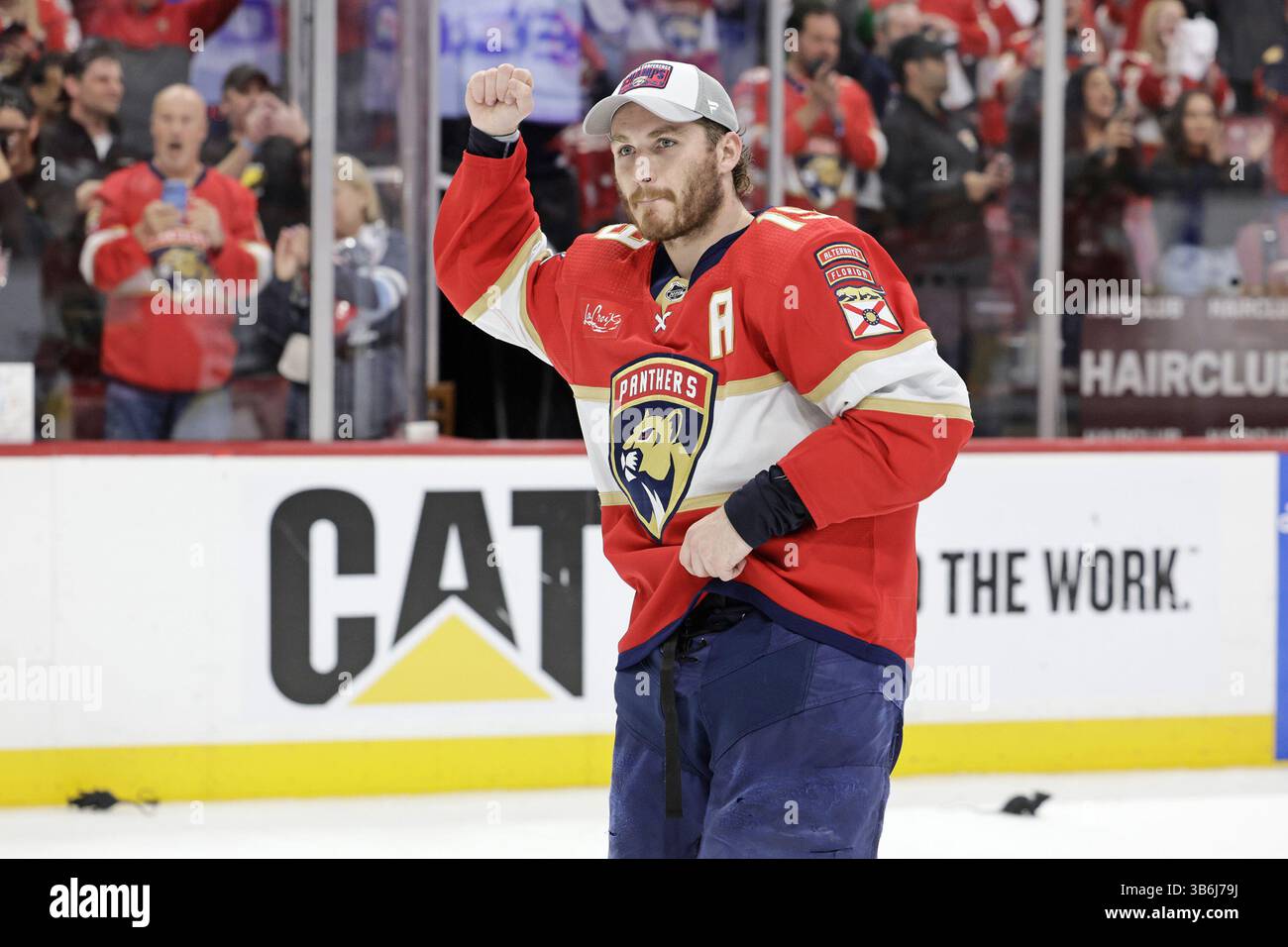 1. Juni 2024, Sunrise, Florida, USA: Matthew Tkachuk, Matthew Tkachuk, der die New York Rangers während des 6. Spiels der Eastern Conference Finals am 1. Juni 2024 in Sunrise, Florida ausscheidet. (Bild: © John McCall/South Florida Sun Sentinel via ZUMA Press Wire) Stockfoto