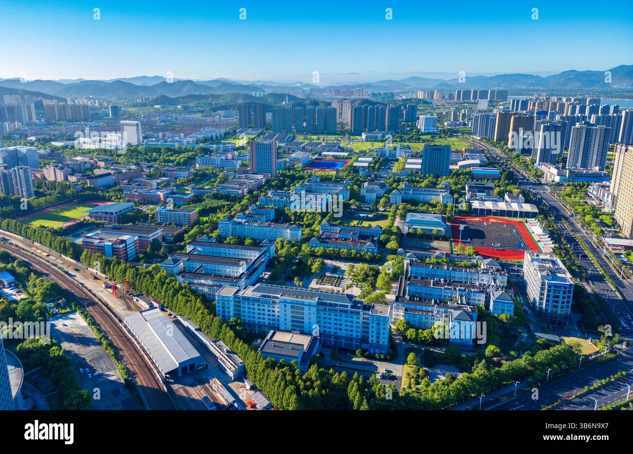 Binwen Campus, Zhejiang University of Traditional Chinese Medicine, China Stockfoto