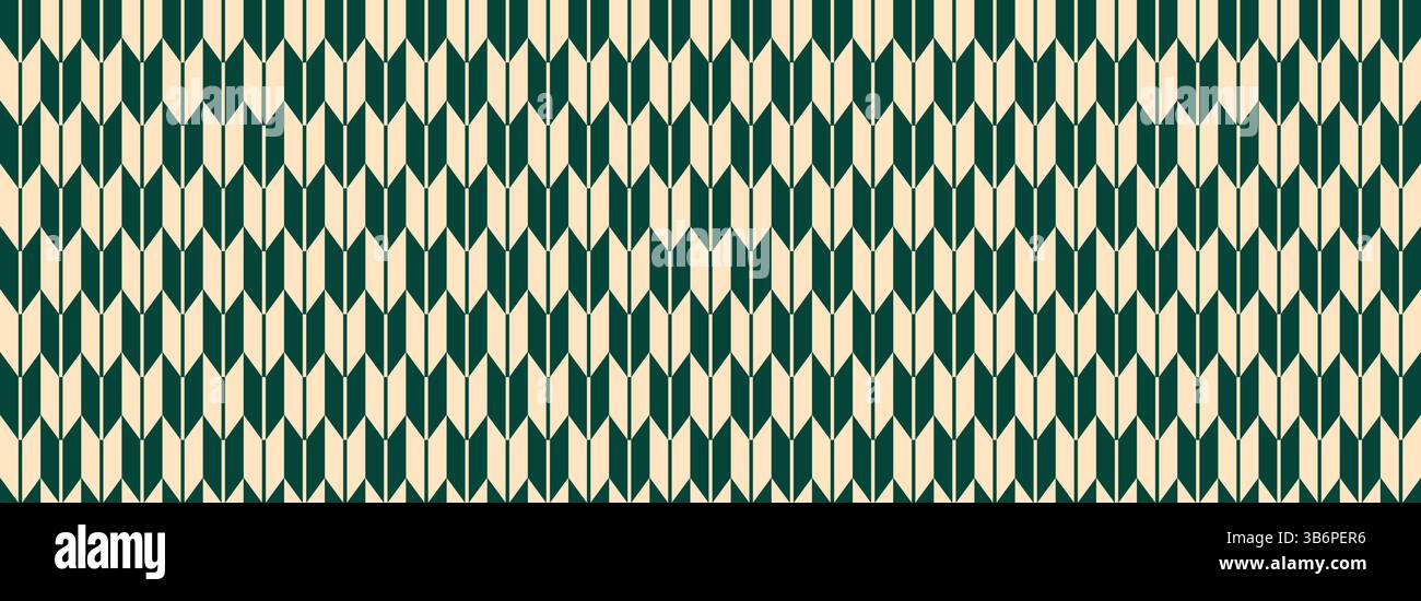 Set aus nahtlosen geometrischen Vektormustern mit Retro-inspiriertem Design in warmen Tönen, perfekt für Textildrucke, Tapeten und moderne Dekorationen. Stock Vektor