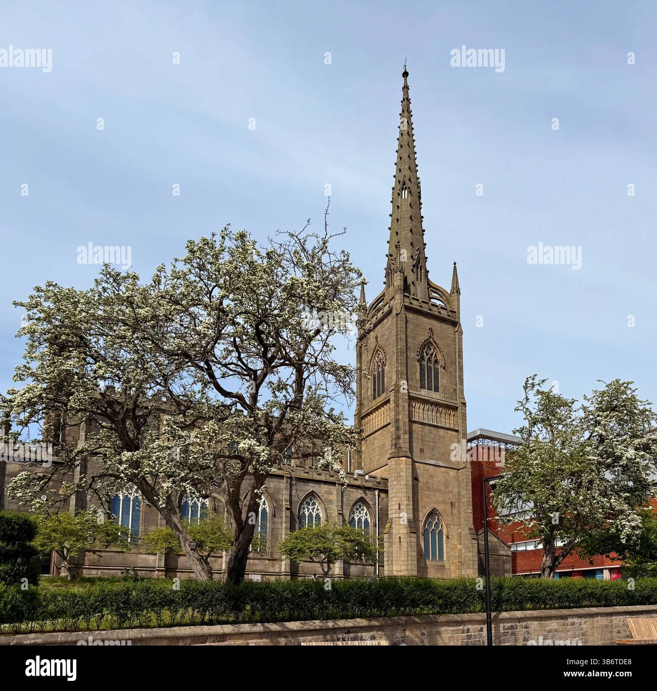 Das Kunstzentrum Saint Peter’s Church in Preston Stockfoto