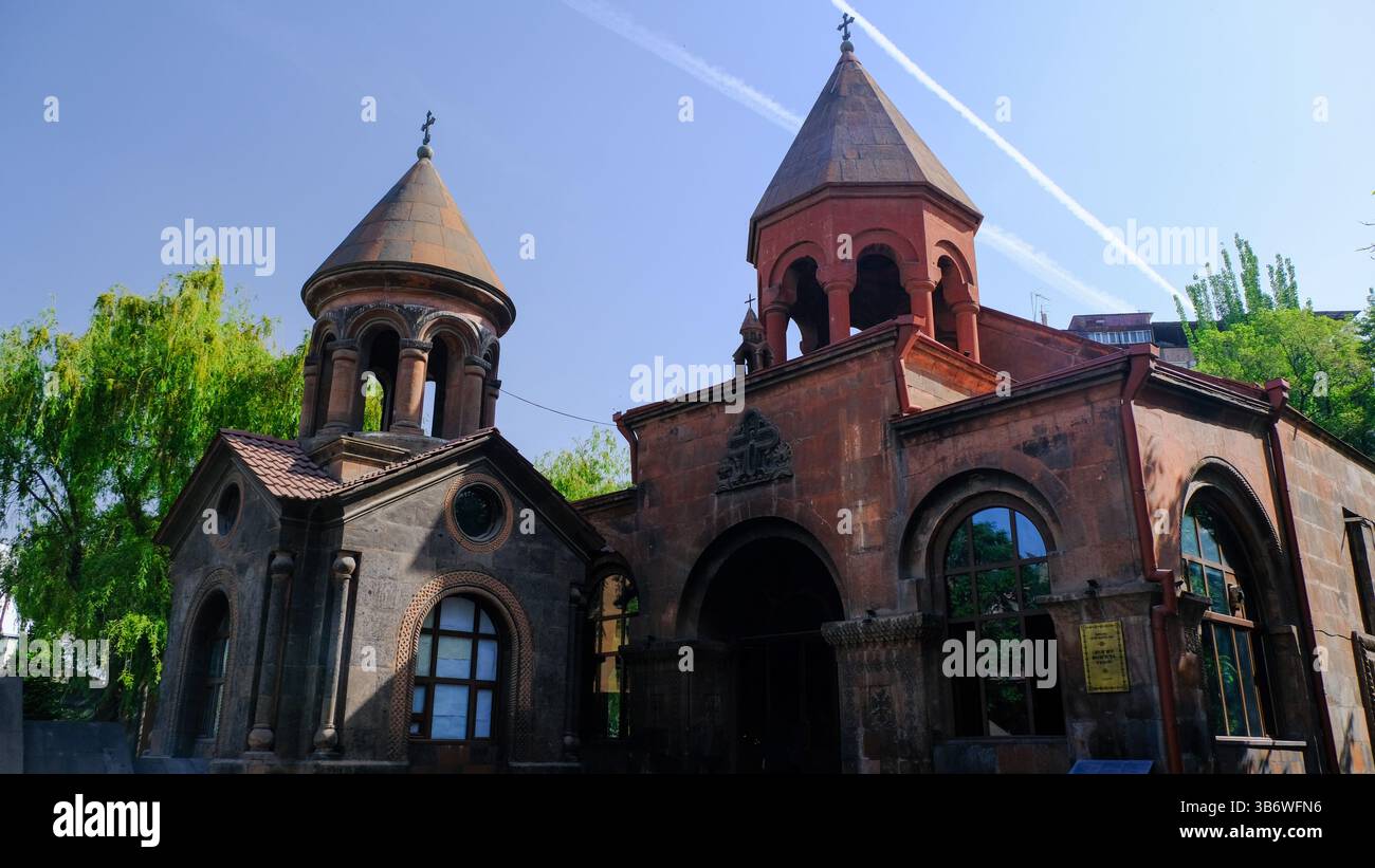 Heilige Mutter Gottes, die mächtige Kirche in Jerewan, Armenien Stockfoto