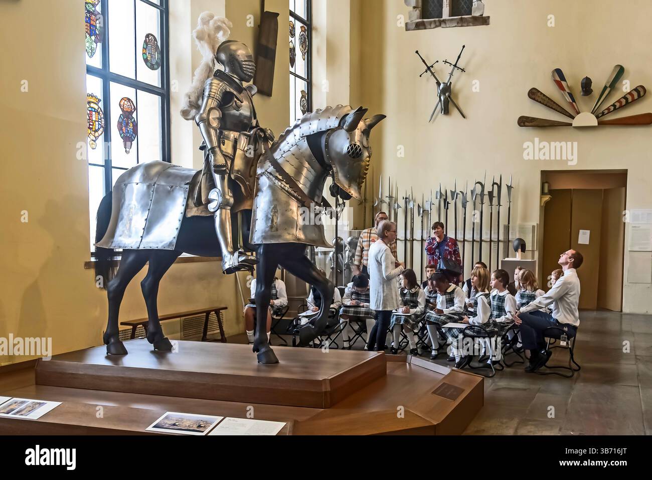 Vortrag für Studenten, Philadelphia Museum of Art Philadelphia, Philadelphia, Pennsylvania, USA Stockfoto