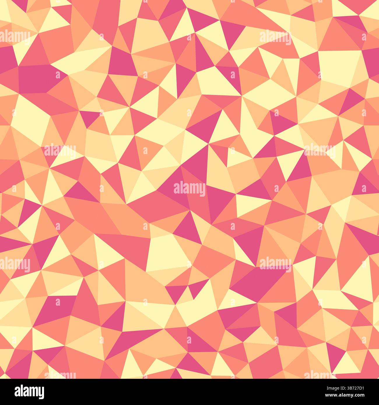 Abstrakter Vorlagenhintergrund. Winzige Dreiecke. Wiederholbares Muster. Elegante Vektorfliesen. Warm Neutral Tonverlauf. Nahtlose Vektordarstellung. Stock Vektor