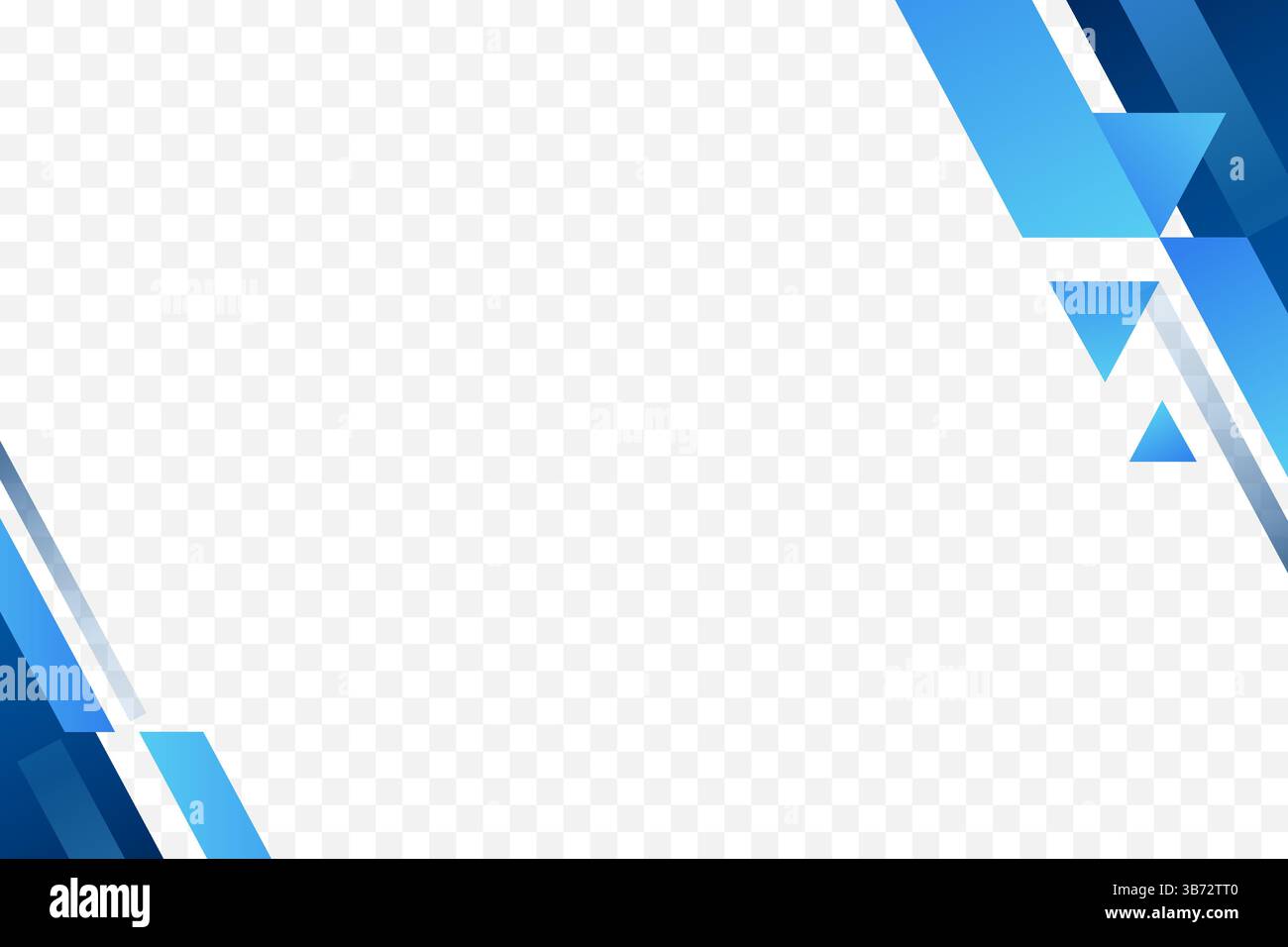 Technische blaue Verlaufsrahmen Hintergrundvektor-Illustration Stock Vektor