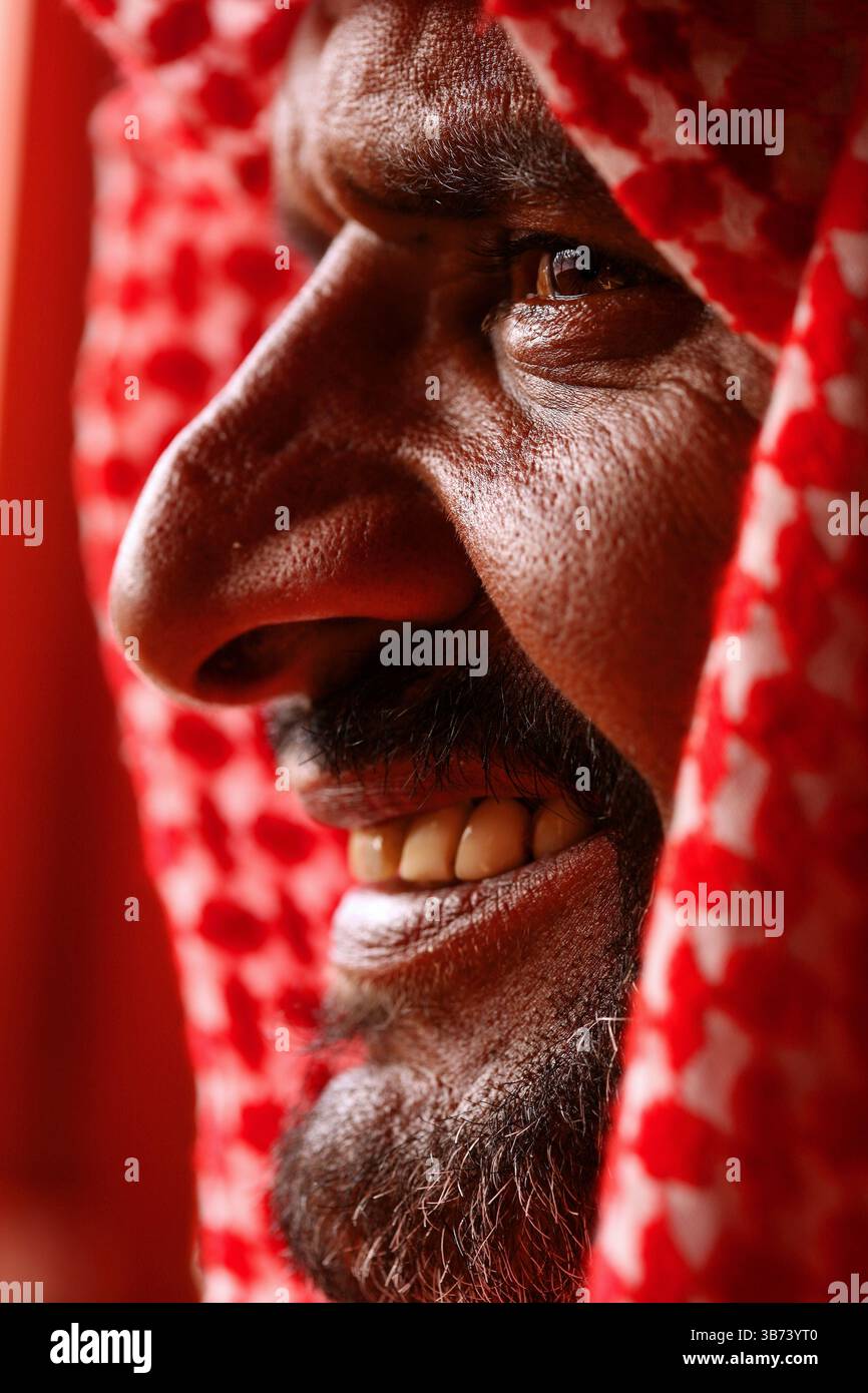 Beduino, Jordanien Stockfoto