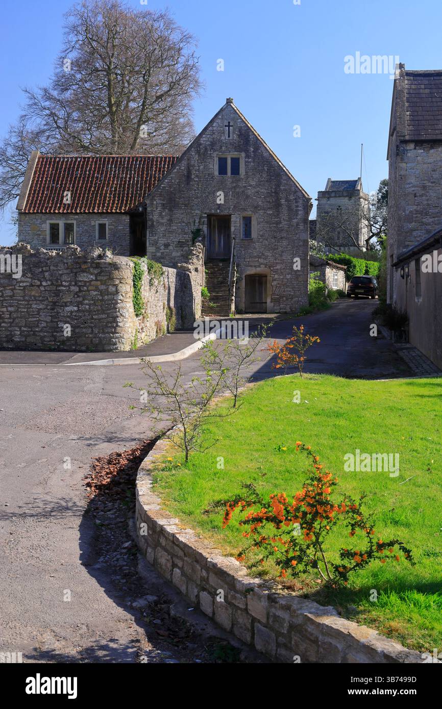 Kelston Church Hall, Kelston bei Bath. Stockfoto