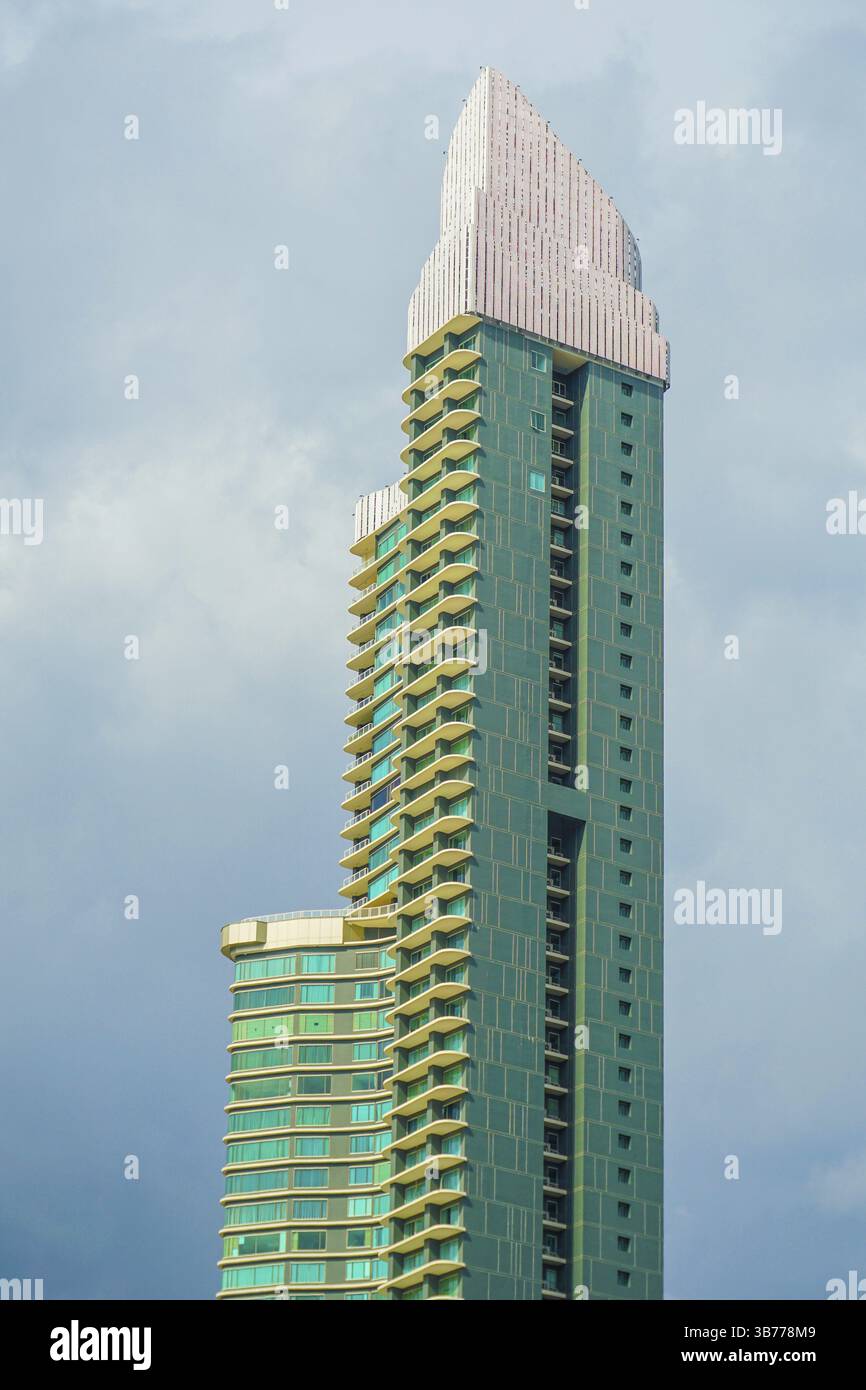 Bild der Straßen von Bangkok, Thailand. Drehort: Bangkok, Thailand, Asien Stockfoto