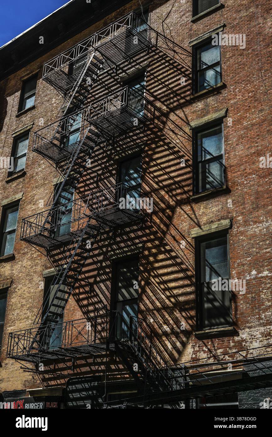 Skyline von Manhattan, New York. Drehort: New York, Manhattan Stockfoto