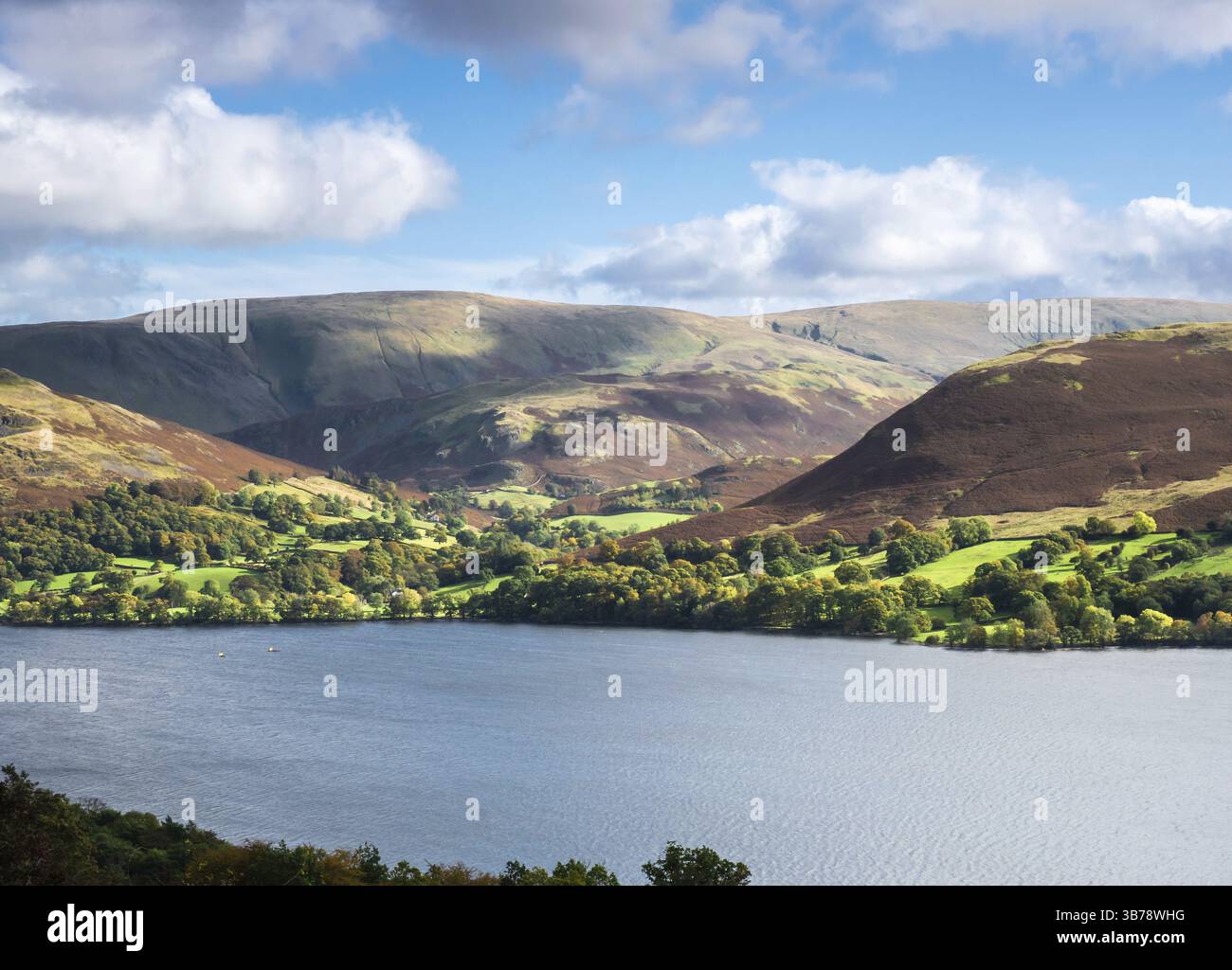 Ullswater vom Gowbarrow Park Stockfoto
