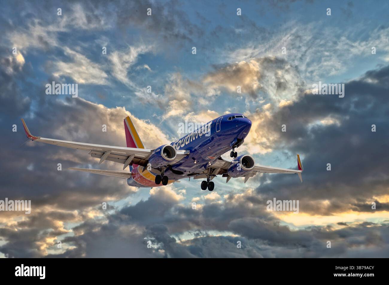 Southwest Airlines Boeing 737-7H4 Kurzstreckenflugzeug Stockfoto