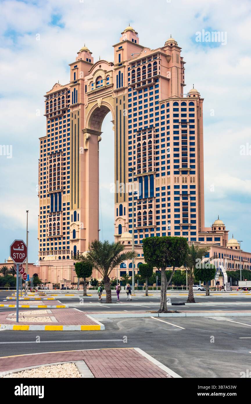 Hotel Rixos in der Marina in Abu Dhabi Stockfoto