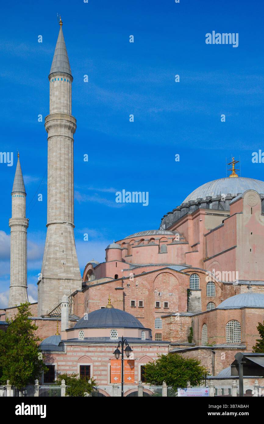Türkiye, Türkei, Istanbul, Aya Sofya Camii, Moschee, Stockfoto