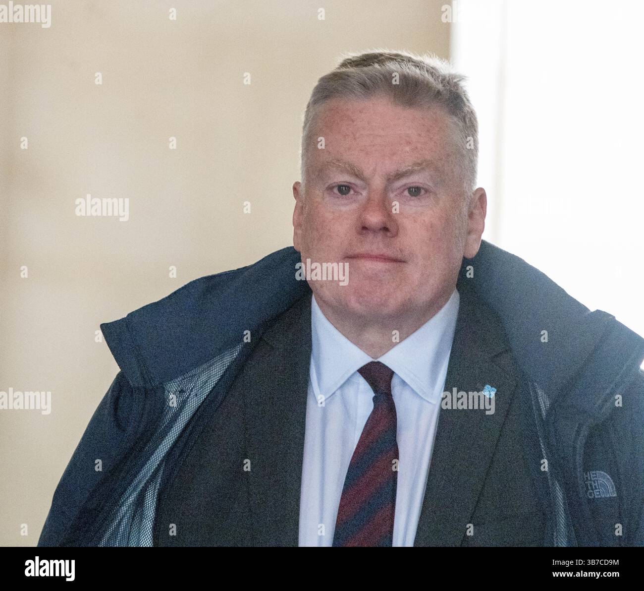 London, Großbritannien. Mai 2025. RT Hon Lord Kennedy aus Southwark, Regierungschef Whip in den Lords, kommt zu einer Kabinettssitzung in der Downing Street 10 London. Quelle: Ian Davidson/Alamy Live News Stockfoto