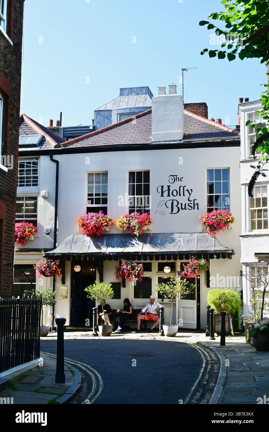 Holly Bush Pub, Hampstead, London, Großbritannien Stockfoto