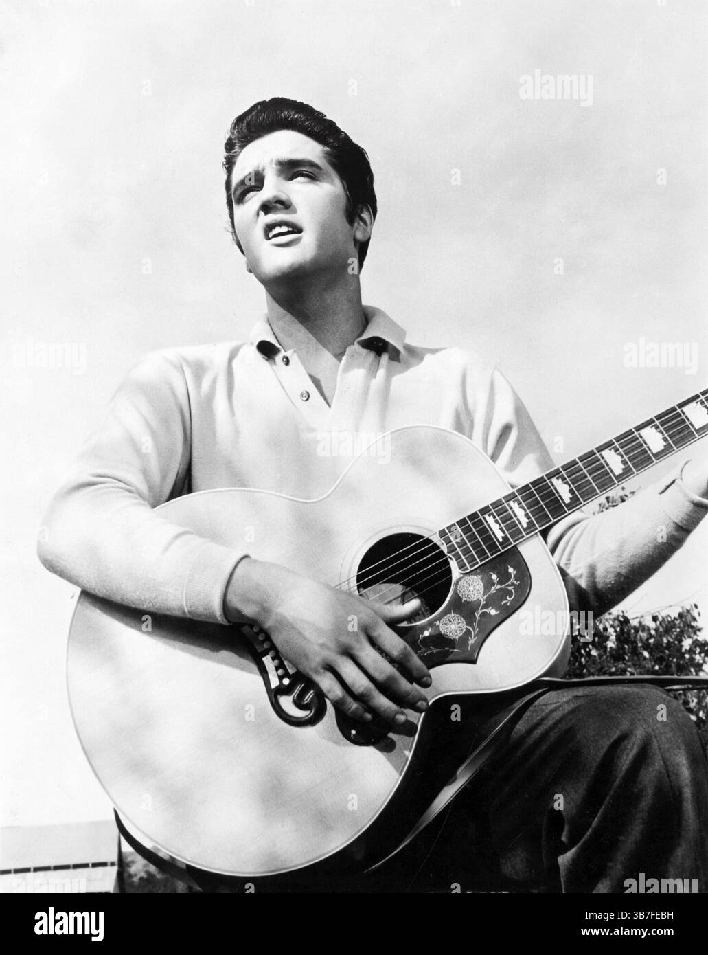 Elvis Presley, ich liebe dich, 1957 Werbefoto Stockfoto Elvis Presley, ich liebe dich, 1957 Werbefoto Stockfoto