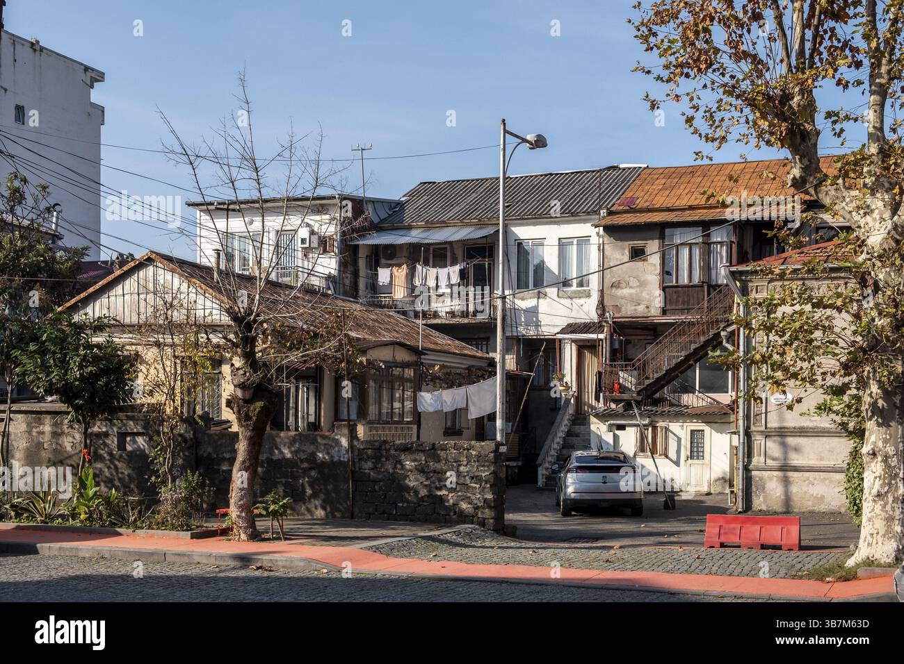 Der Alltag in Batumi Stockfoto
