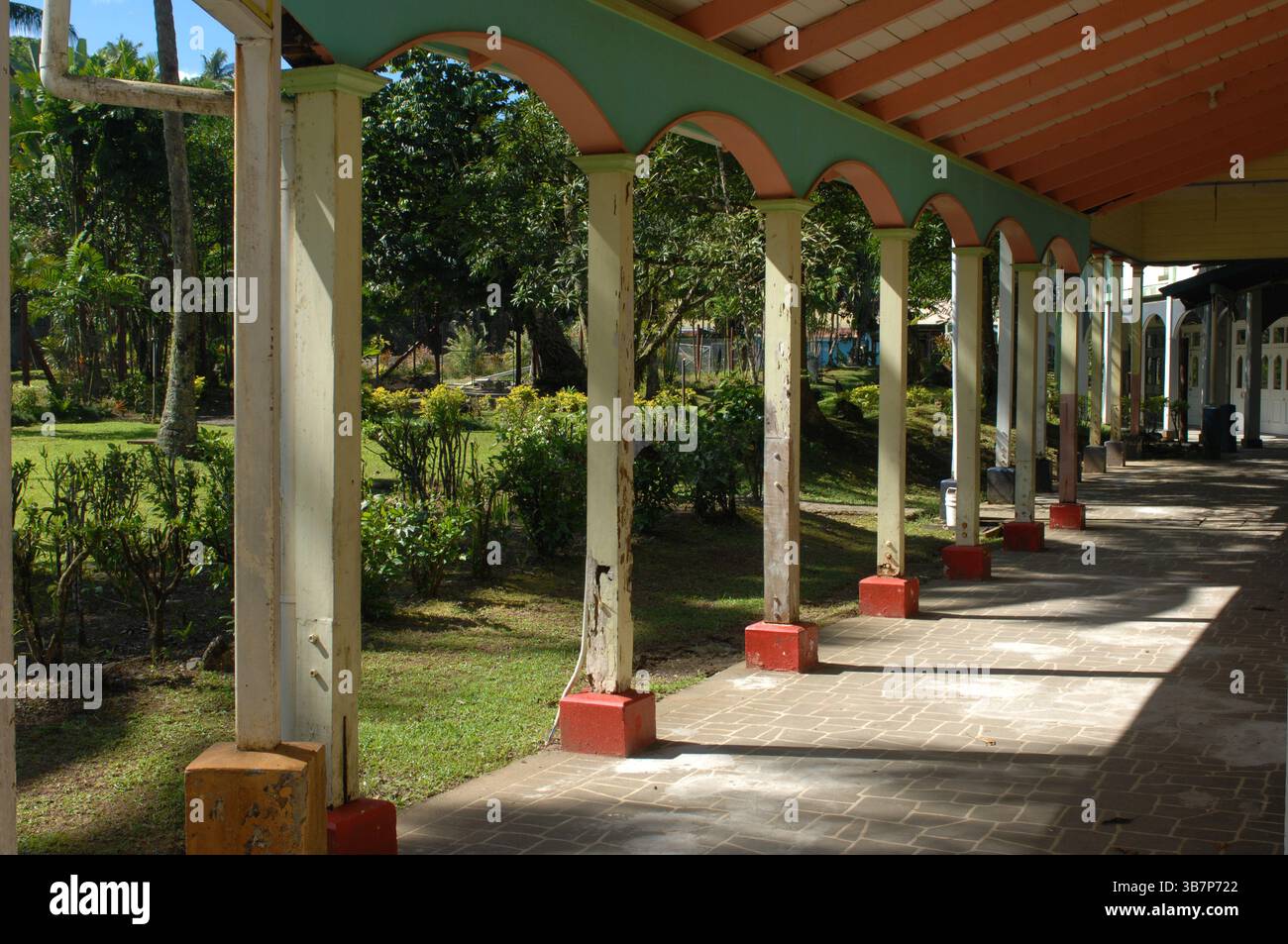 Pacific Harbour, Central District und Serua Province, Viti Levu, Fidschi. Stockfoto