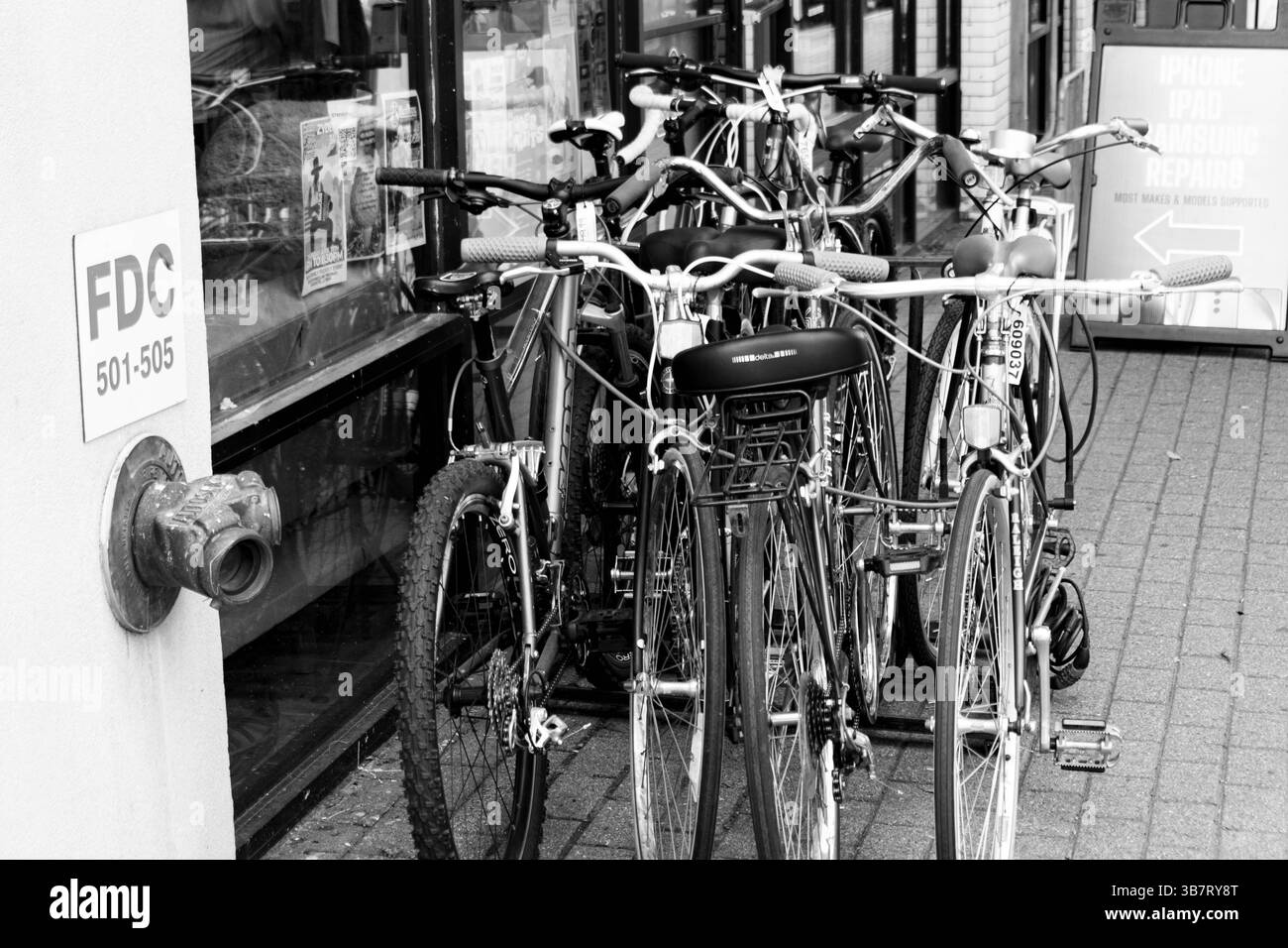 Urban Cycling Stockfoto