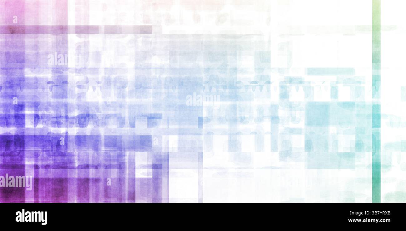 Abstrakte Linien Hintergrund mit bunten Farbverlauf Kombination Stockfoto