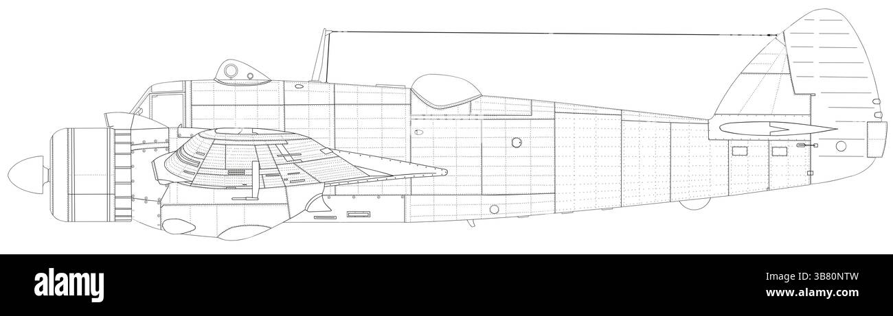 Bristol Beaufighter Mk Stockfoto