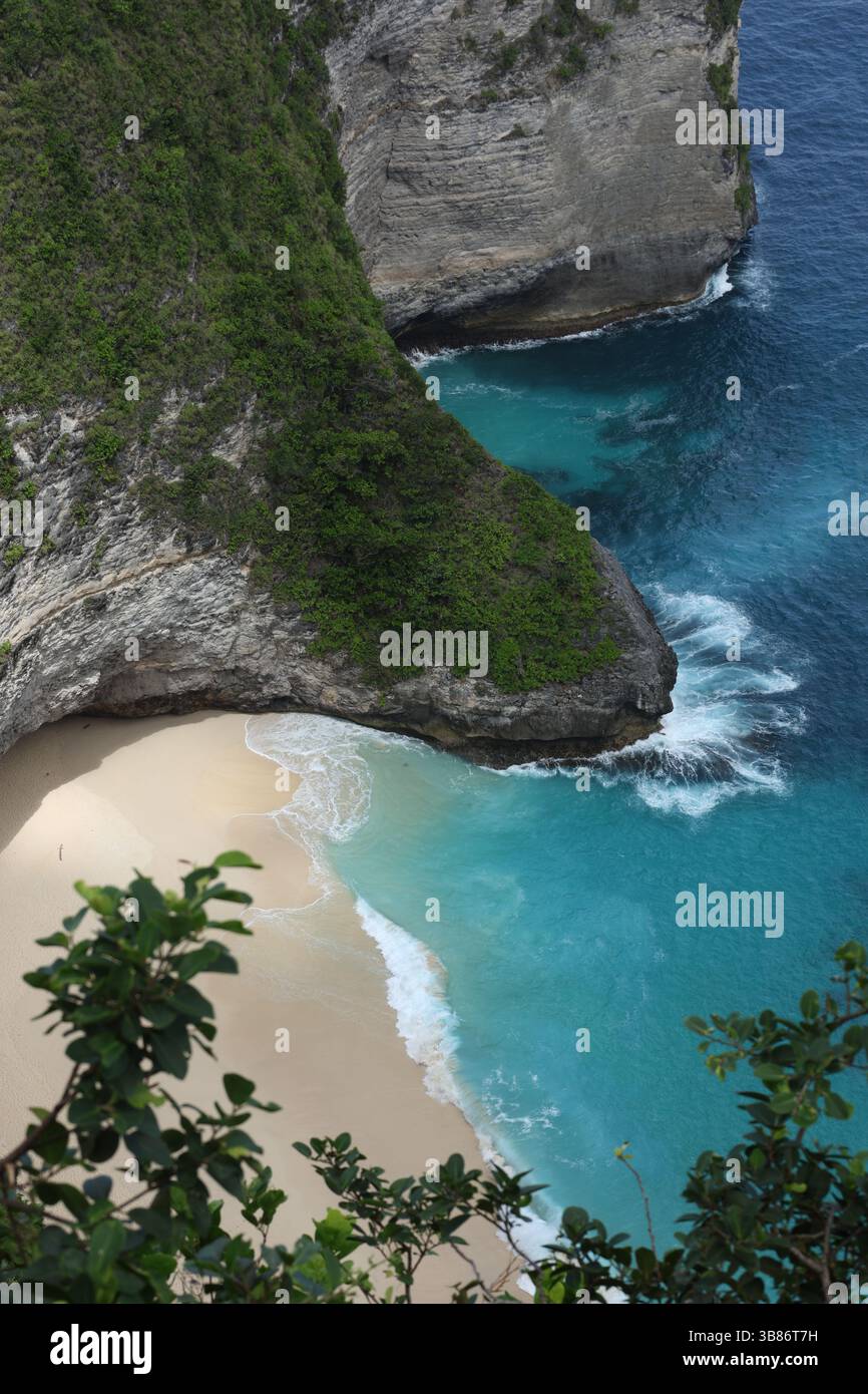 Nusa Penida - wunderschöne Strände von Bali Stockfoto