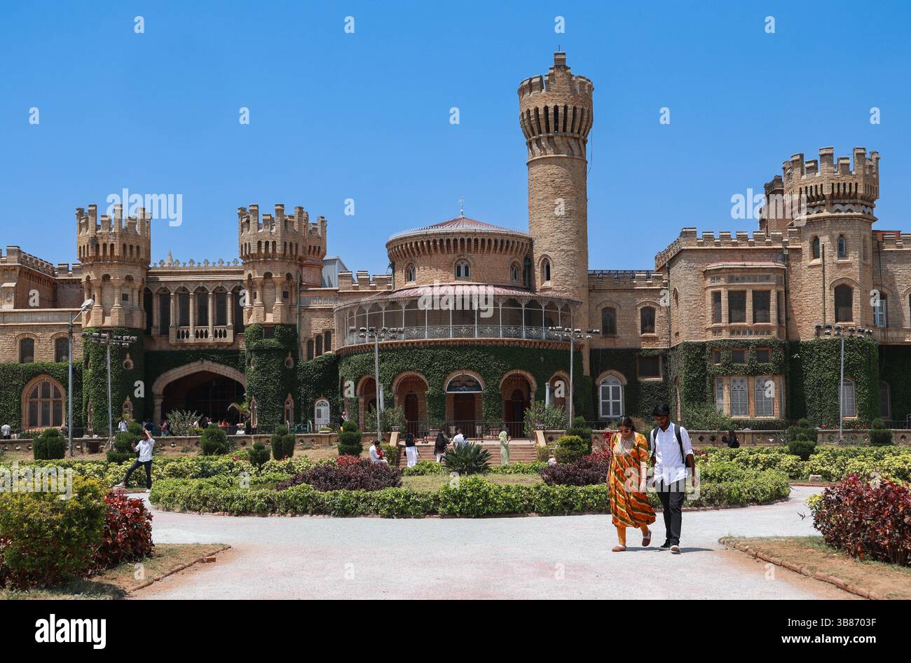 Bengaluru Palace in Bangalore, Karnataka, Indien Stockfoto