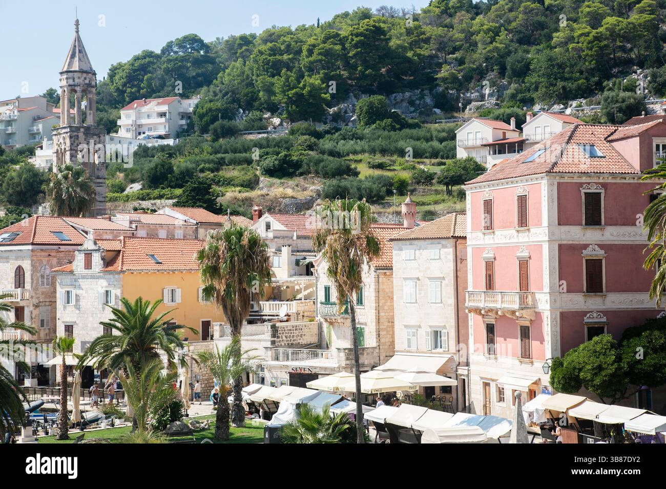 August 2023, Hvar, New York, Kroatien: Insel Hvar, Kroatien (Foto: © Darcy Rogers/ZUMA Press Wire) Stockfoto