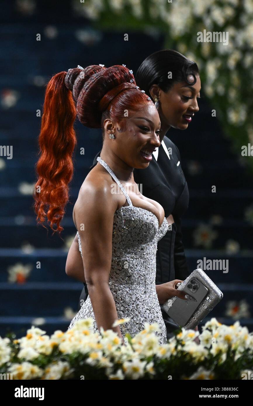 Megan Thee Hengst, Angel Reese Stockfoto