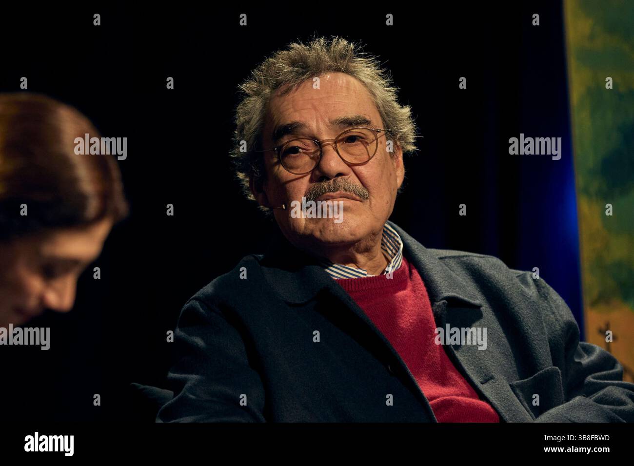 5. März 2024, Madrid, Spanien: GONZALO GARCÃªA BARCHA präsentiert im Rahmen des 10. Todestages des kolumbianischen Schriftstellers den unveröffentlichten Roman Ã”EN Agosto nos vemosÃ am Institut Cervantes (Credit Image: © Mike Chicorro/ZUMA Press Wire) Stockfoto
