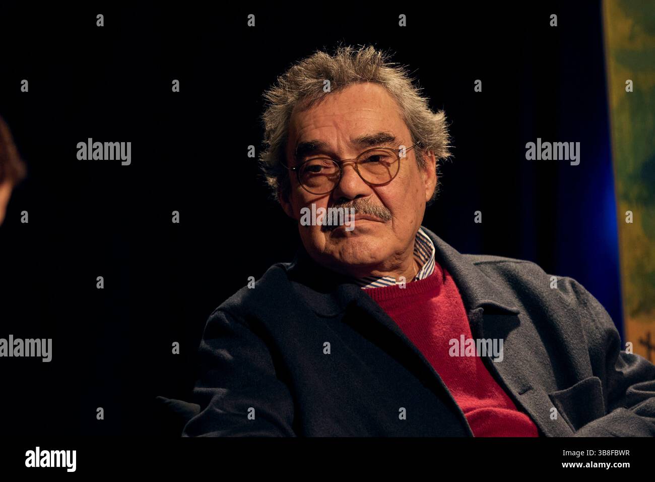 5. März 2024, Madrid, Spanien: GONZALO GARCÃªA BARCHA präsentiert im Rahmen des 10. Todestages des kolumbianischen Schriftstellers den unveröffentlichten Roman Ã”EN Agosto nos vemosÃ am Institut Cervantes (Credit Image: © Mike Chicorro/ZUMA Press Wire) Stockfoto