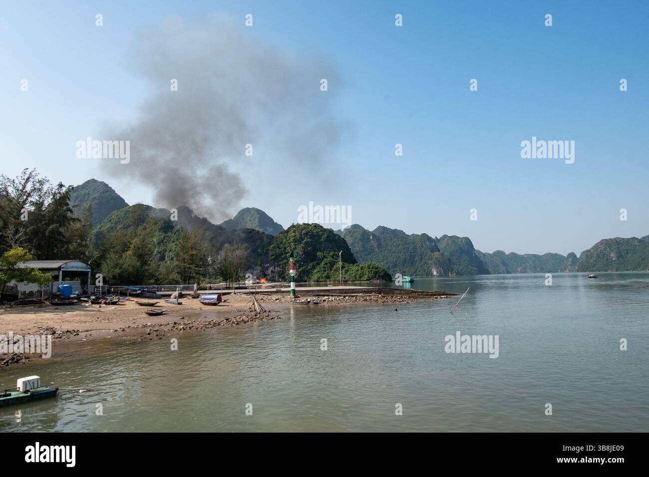 Cat Ba Island in Vietnam Stockfoto