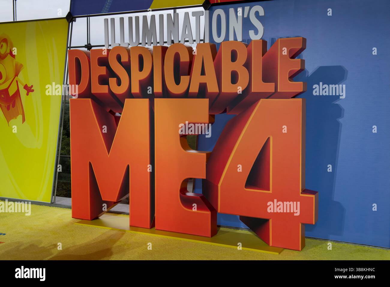 9. Juni 2024, New York, Vereinigte Staaten: NEW YORK, NEW YORK – 9. JUNI: Atmosphäre bei der „Despicable Me 4“ New York Premiere im Jazz im Lincoln Center am 9. Juni 2024 in New York City. (Credit Image: © Ron Adar/SOPA Images via ZUMA Press Wire) Stockfoto