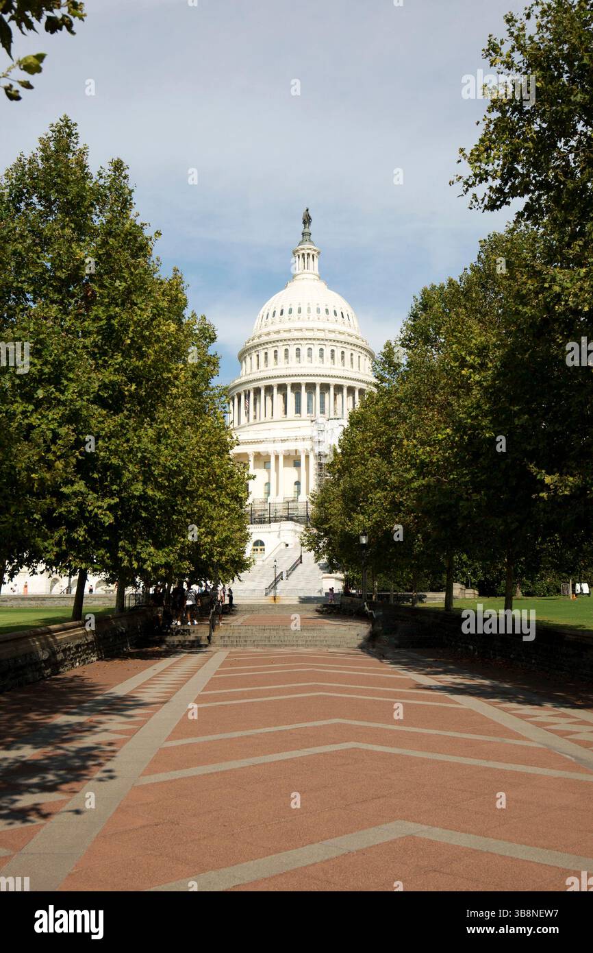 Washington, Vereinigte Staaten von Amerika - 12. September 2023: Kapitol der Vereinigten Staaten von Amerika in Washington Stockfoto