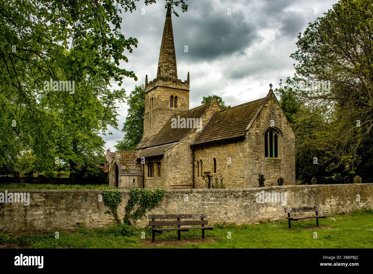 St. Helens Church, Marr, Doncaster, South Yorkshire. Stockfoto