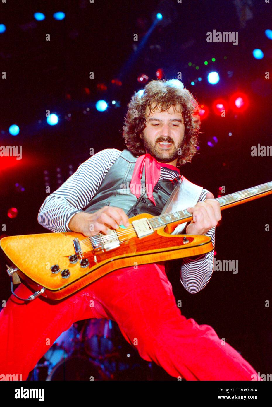 Orlando, Florida, USA: 38 SPECIAL - JEFF CARLISI - Tour de Force Tour - Orange County Convention and Civic Center - 28. Dezember 1983 (Foto: © Christopher Helton Via ZUMA Press Wire) Stockfoto