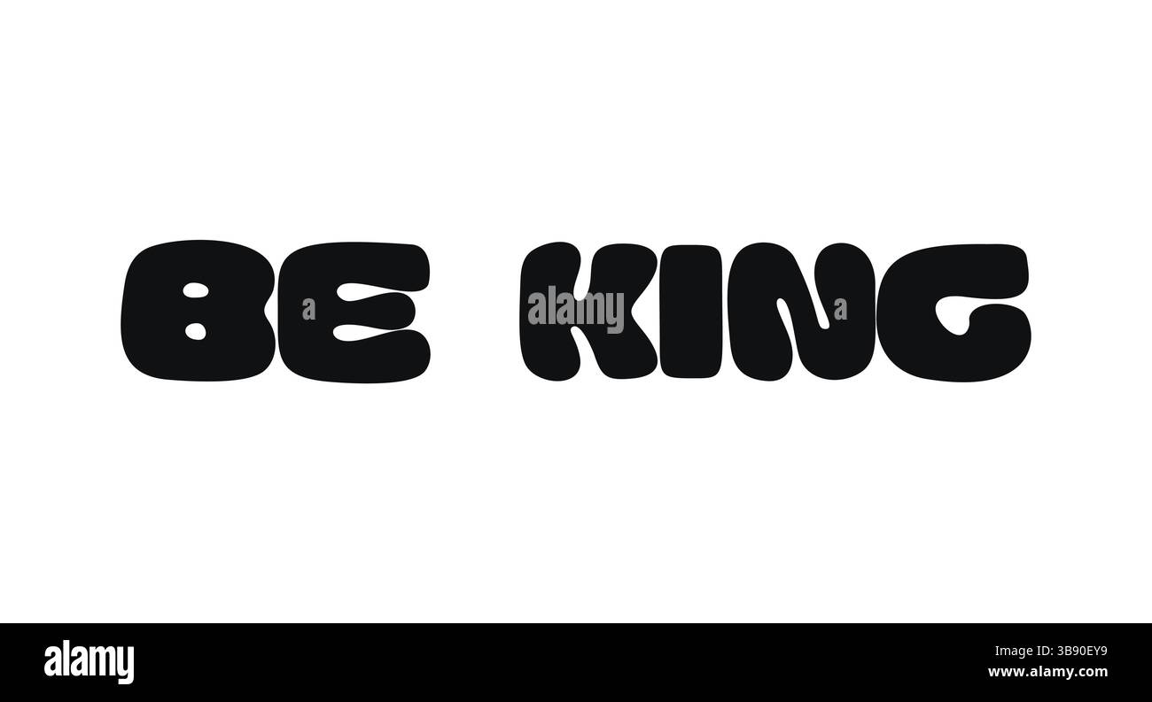 Positives Anführungszeichen Mit Text Sei Freundlich. Einfache Und Kraftvolle Botschaft Für Mitgefühl, Einfühlungsvermögen Und Respekt. Ideal für Poster, Karten, T-Shirts, Aufkleber Stock Vektor