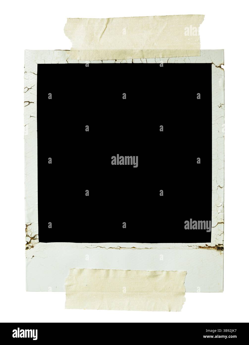 Alte leer Foto Stockfoto