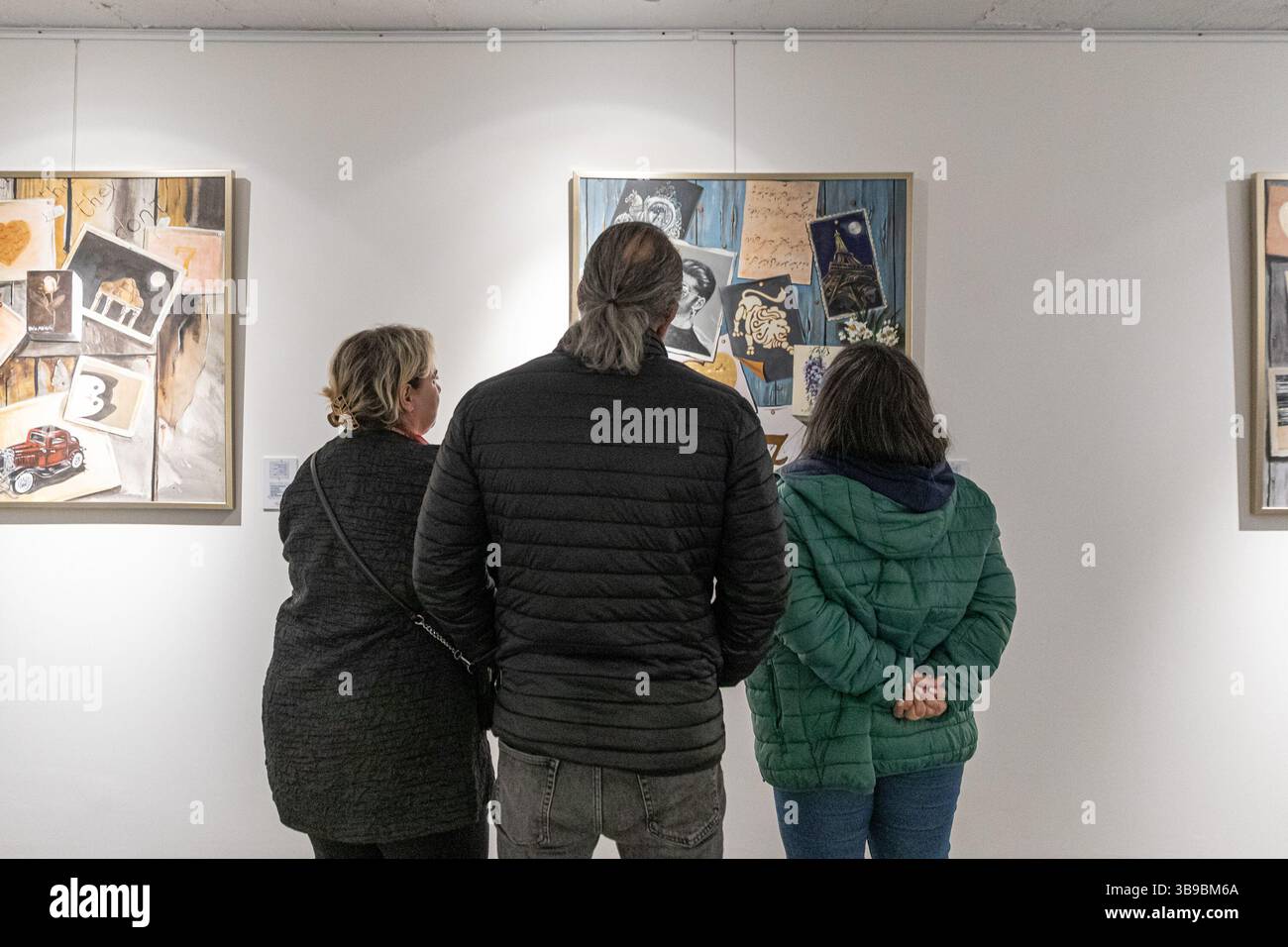 Kunstgalerie in Teheran, Iran. Stockfoto