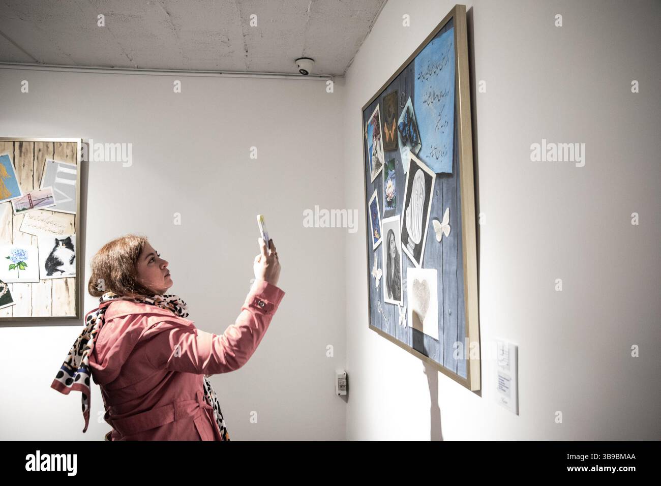 Kunstgalerie in Teheran, Iran. Stockfoto