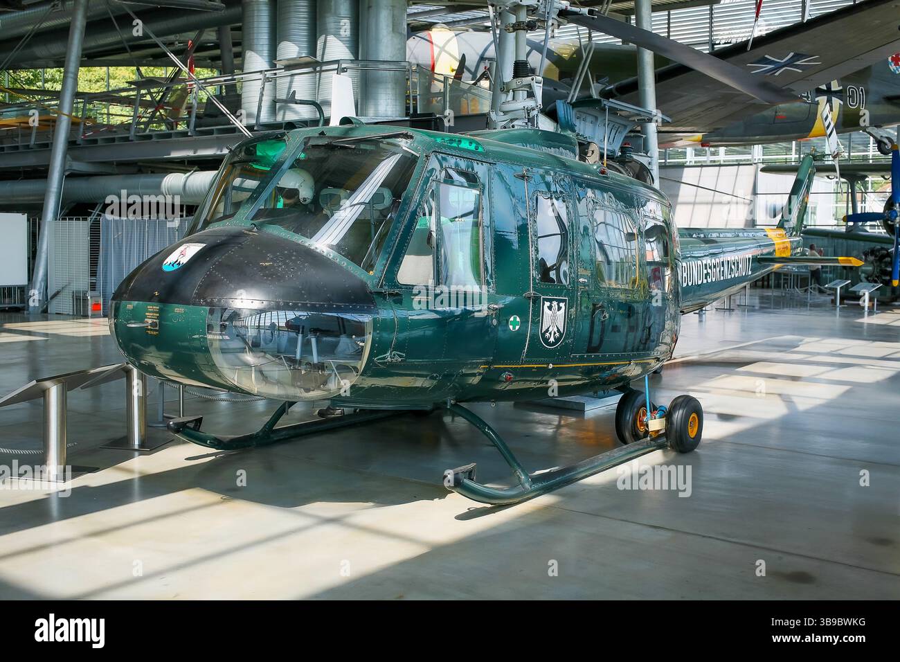 Deutsches Museum Flugwerft OberscheiBheim München Deutschland Stockfoto