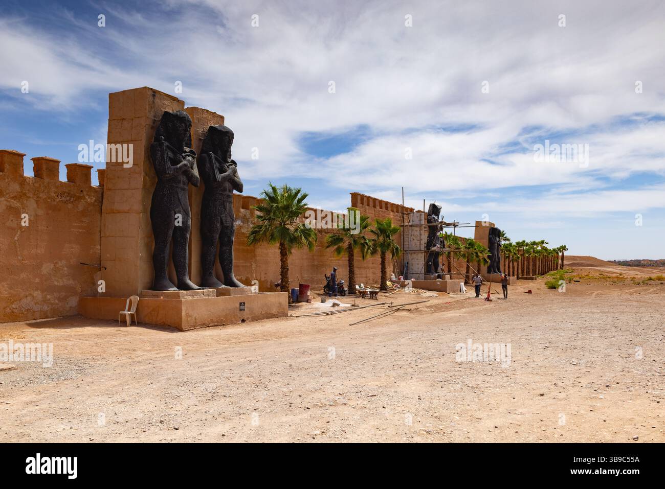 Atlas Studios ist ein größtes Filmstudio in Afrika, Ouarzazate, Dr. Stockfoto