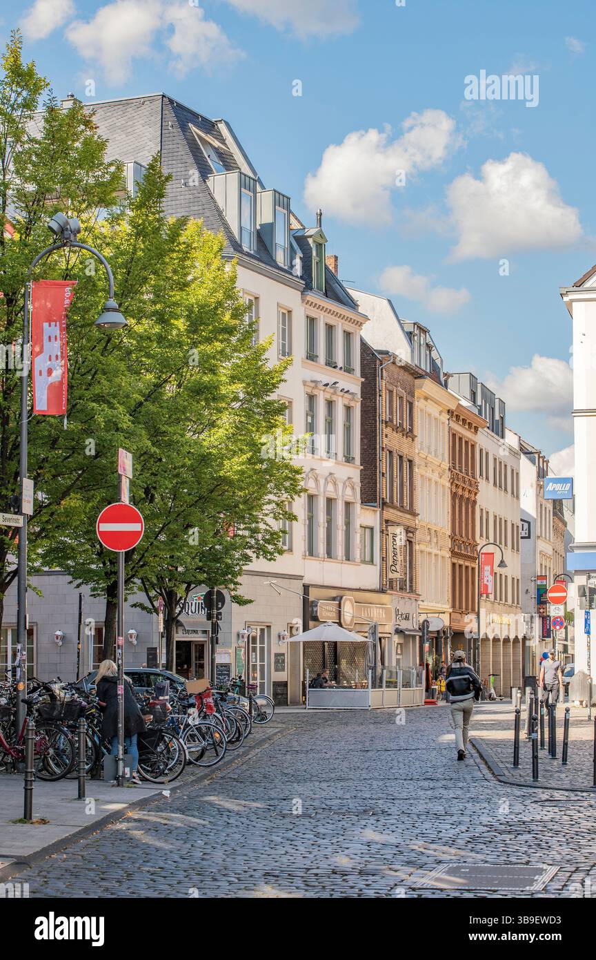 Severinsstraße in Südstadt Stockfoto